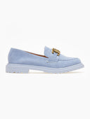 Loafers suede με μεταλλικό στοιχείο Erynn