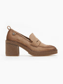 Loafers suede με τακούνι Refresh 170994