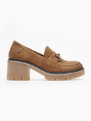 Loafers suede με τακούνι Refresh 171417