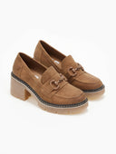 Loafers suede με τακούνι Refresh 171417
