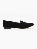 Μπαλαρίνες suede μυτερά estil