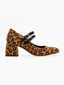 Γόβες Mary Janes suede με print TFP