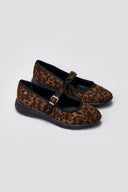 Mary Janes with Animal Print and Strap Xti 144238 - Leopard suede - thefashionproject.gr - Xti Footwear