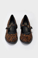 Mary Janes with Animal Print and Strap Xti 144238 - Leopard suede - thefashionproject.gr - Xti Footwear