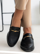 Μοκασίνια δερμάτινα Ragazza 0382 - Μαύρο - thefashionproject.gr - RAGAZZA
