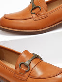 Μοκασίνια με μεταλλικό στοιχείο - Ταμπά - thefashionproject.gr - Super Mode - 21125007002