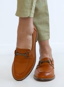 Μοκασίνια με μεταλλικό στοιχείο - Ταμπά - thefashionproject.gr - Super Mode - 21125007002