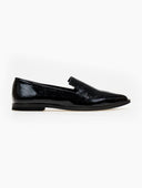 Μοκασίνια μυτερά λουστρίνι Estil - Μαύρο - thefashionproject.gr - Estil