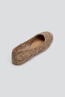 Μπαλαρίνες από ψάθα με σχέδιο ERYNN - Τάουπε - thefashionproject.gr - ERYNN - 23495035002