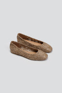 Μπαλαρίνες από ψάθα με σχέδιο ERYNN - Τάουπε - thefashionproject.gr - ERYNN - 23495035002