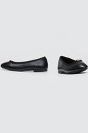 Μπαλαρίνες φλατ basic ERYNN - Μαύρο - thefashionproject.gr - ERYNN