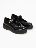 Μπαλαρίνες λουστρίνι Mary Jane Estil - Μαύρο - thefashionproject.gr - Estil