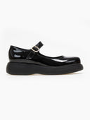 Μπαλαρίνες λουστρίνι Mary Jane Estil - Μαύρο - thefashionproject.gr - Estil
