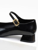 Μπαλαρίνες λουστρίνι Mary Jane Tfp - Μαύρο - thefashionproject.gr - TFP