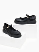 Μπαλαρίνες Mary Jane Estil - Μαύρο - thefashionproject.gr - Estil