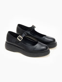 Μπαλαρίνες Mary Jane Estil - Μαύρο - thefashionproject.gr - Estil