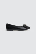 Μπαλαρίνες ματ με φιόγκο ERYNN - Μαύρο - thefashionproject.gr - ERYNN