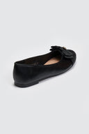 Μπαλαρίνες ματ με φιόγκο ERYNN - Μαύρο - thefashionproject.gr - ERYNN