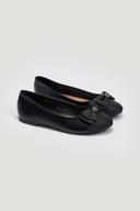 Μπαλαρίνες ματ με φιόγκο ERYNN - Μαύρο - thefashionproject.gr - ERYNN