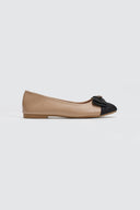 Μπαλαρίνες ματ με φιόγκο ERYNN - Τάουπε - thefashionproject.gr - ERYNN