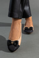 Μπαλαρίνες ματ με φιόγκο ERYNN - Τάουπε - thefashionproject.gr - ERYNN