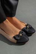 Μπαλαρίνες ματ με φιόγκο ERYNN - Τάουπε - thefashionproject.gr - ERYNN