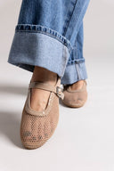 Μπαλαρίνες με διάτρητο σχέδιο ERYNN - Τάουπε - thefashionproject.gr - ERYNN - 23473035002
