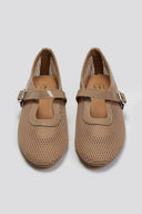 Μπαλαρίνες με διάτρητο σχέδιο ERYNN - Τάουπε - thefashionproject.gr - ERYNN - 23473035002