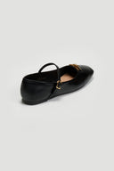 Μπαλαρίνες με λουράκι ERYNN - Μαύρο - thefashionproject.gr - ERYNN