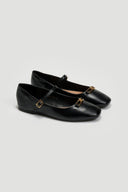 Μπαλαρίνες με λουράκι ERYNN - Μαύρο - thefashionproject.gr - ERYNN