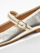 Μπαλαρίνες με μπαρέτα - Χρυσό - thefashionproject.gr - Ideal shoes