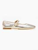 Μπαλαρίνες με μπαρέτα - Χρυσό - thefashionproject.gr - Ideal shoes