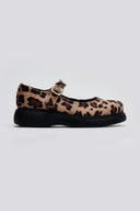 Μπαλαρίνες με ponyskin Mary Janes Estil