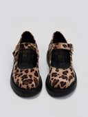 Μπαλαρίνες με ponyskin Mary Janes Estil