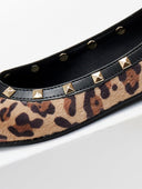 Μπαλαρίνες μυτερές  με οικολογικό ponyskin estil