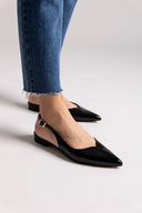 Μπαλαρίνες μυτερές με slingback λουράκι TFP