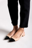 Μπαλαρίνες μυτερές slingback