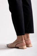 Μπαλαρίνες μυτερές slingback