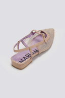 Μπαλαρίνες μυτερές slingback με διαφάνεια MARIAMARE
