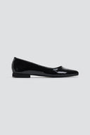 Μπαλαρίνες μυτερές λουστρίνι Estil - Μαύρο - thefashionproject.gr - Estil - 23619002003