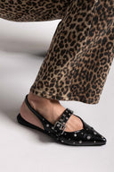 Μπαλαρίνες μυτερές λουστρίνι ONLY 15340903 - Μαύρο - thefashionproject.gr - ONLY - 23462002002