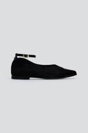 Μπαλαρίνες μυτερές με μπαρέτα Estil - Μαύρο - thefashionproject.gr - Estil