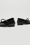 Μπαλαρίνες μυτερές με μπαρέτα TFP - Μαύρο - thefashionproject.gr - TFP