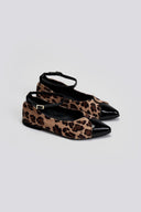 Μπαλαρίνες μυτερές με print Estil - Leopard - thefashionproject.gr - Estil