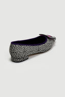 Μπαλαρίνες μυτερές ponyskin AZAREY - Μαύρο - thefashionproject.gr - AZAREY