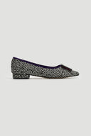 Μπαλαρίνες μυτερές ponyskin AZAREY - Μαύρο - thefashionproject.gr - AZAREY