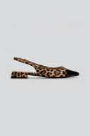 Μπαλαρίνες μυτερές slingback - Leopard - thefashionproject.gr - BOTEGGA 22