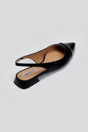 Μπαλαρίνες μυτερές slingback - Μαύρο - thefashionproject.gr - BOTEGGA 22 - 23404002002