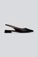 Μπαλαρίνες μυτερές slingback - Μαύρο - thefashionproject.gr - BOTEGGA 22 - 23404002002