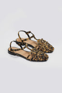 Μπαλαρίνες ponyskin με print Gioseppo
